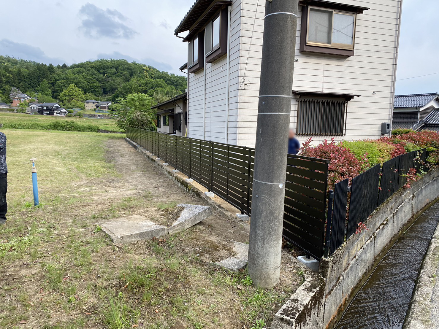 フェンス取付工事